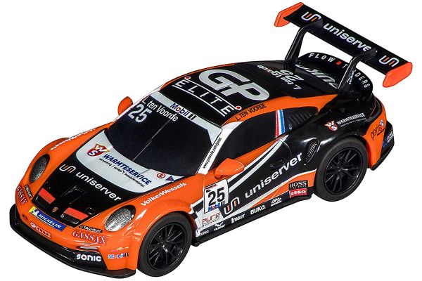 Carrera 20064207 GO!!! Porsche 911 (992) GT3 Cup "Team GP-Elite, No.25" schwarz/orange Fahrzeug