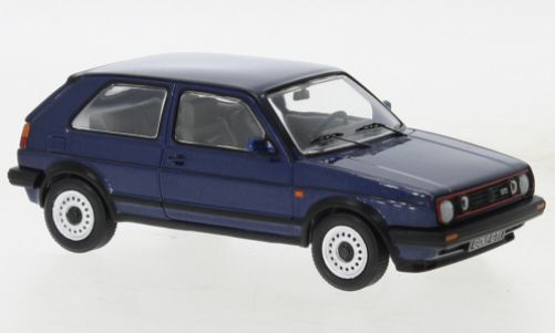 IXO Models CLC499 Volkswagen VW Golf II GTI blau metallic 1984 Maßstab 1:43 Modellauto