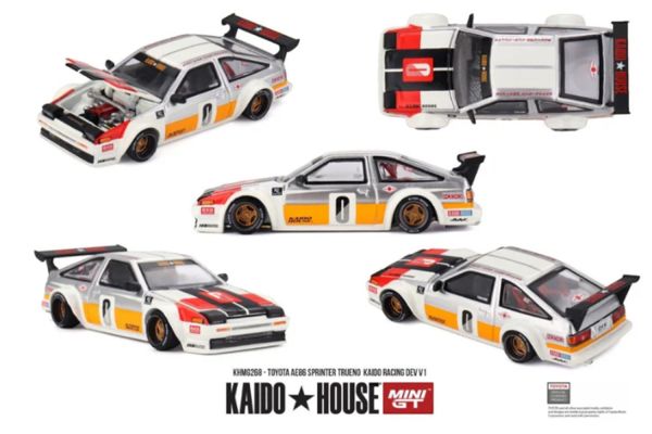 ***PREORDER Kaidohouse Toyota AE86 Sprinter Trueno Kaido Racing Dev V1 1983