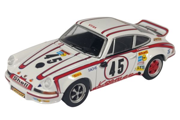 Tarmac Porsche 911 Carrera RSR 2.8 #45 Sieger 24h Le Mans 1973 weiss/rot Maßstab 1:64