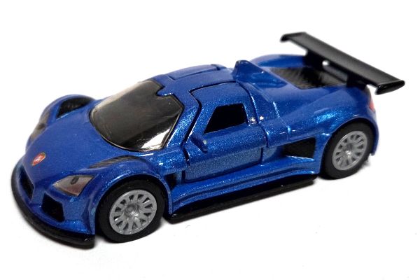gebraucht! Siku 1444 Gumpert Apollo 2009 blau metallic - ganz leicht bespielt