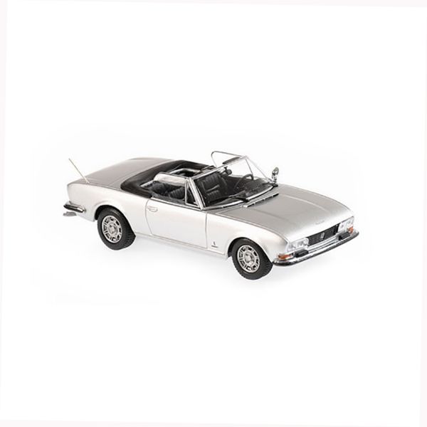 Maxichamps 940112130 Peugeot 504 Cabriolet silber 1977 Maßstab 1:43 Modellauto