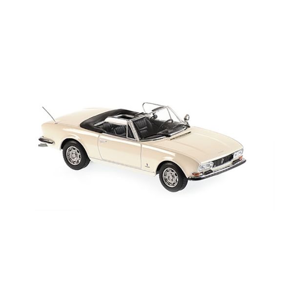 Maxichamps 940112131 Peugeot 504 Cabriolet weiss 1977 Maßstab 1:43 Modellauto