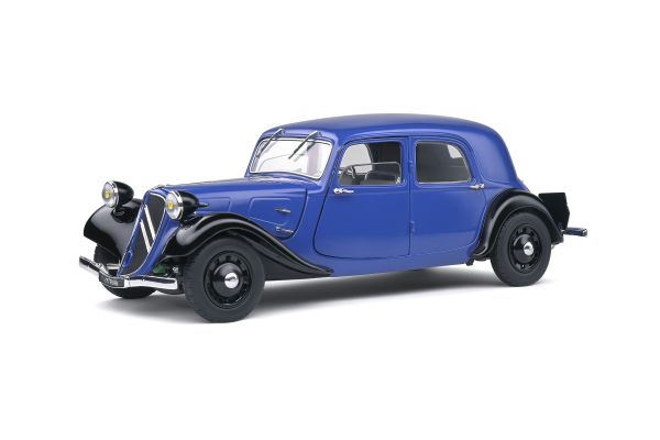 Solido Citroen Traction 1937 blau/schwarz 1:18