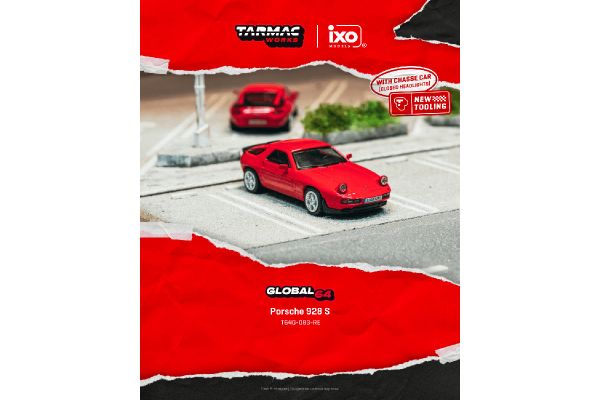 ***PREORDER Tarmac Porsche 928 S rot