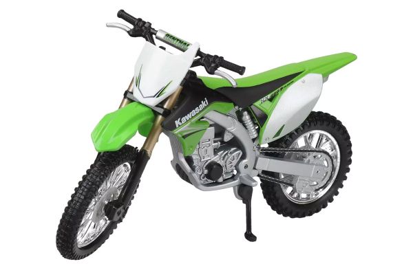 Bburago Kawasaki KX 450F 2010 grün 1:18