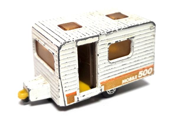 gebraucht! Matchbox No.31 Caravan Wohnwagen weiss England 1987 - etwas bespielt