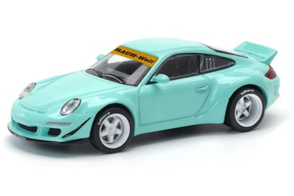 Pop Race 237 Porsche 911 (997) RWB mintgrün 1:64