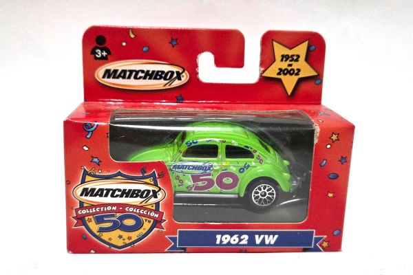 NOS! Matchbox VW Käfer 1962 grün 50th Collection OVP