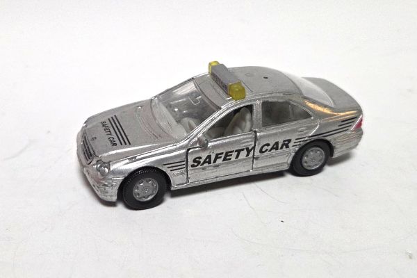 gebraucht! Siku 1423 (1375) Mercedes-Benz C320 (W203) silber Safety Car - bespielt