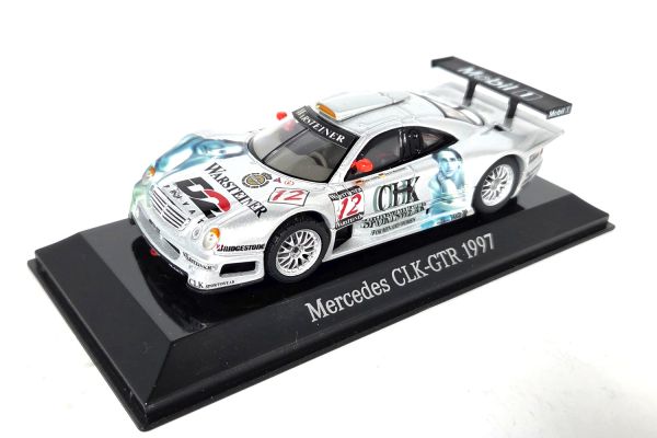 NOS! Maisto Mercedes-Benz CLK GTR #12 Sportswear silber 1:43