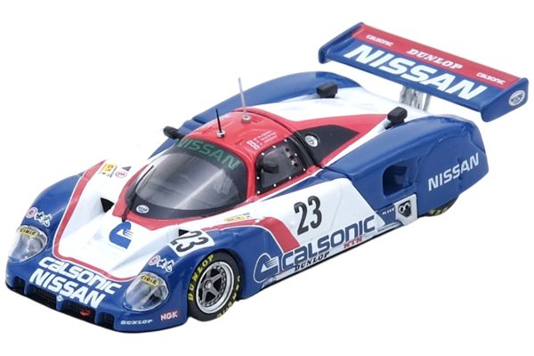 INNO64 Nissan R89C #23 Le Mans weiss/rot/blau 1:64