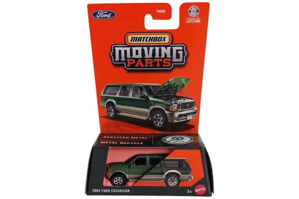 Matchbox FWD28-JHV60 Ford Excursion 2004 grün - Moving Parts 2026 1:64