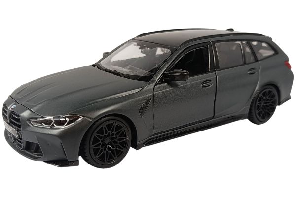 Bburago 21112 BMW M3 Touring 2023 matt grau 1:24