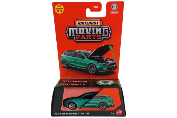 Matchbox FWD28-JHV25 BMW M5 Touring 2025 grün metallic - Moving Parts 2026 1:64