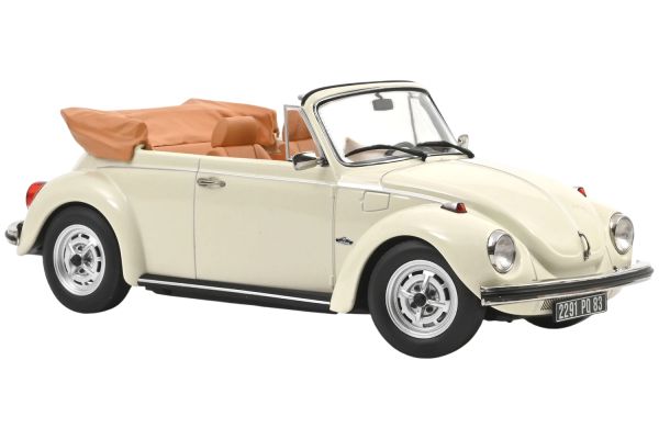Norev VW 1303 Cabriolet 1972 hellelfenbein 1:18