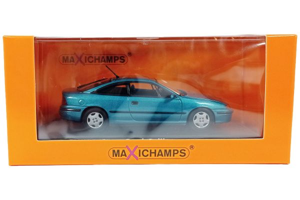 Maxichamps Opel Calibra 1989 türkis metallic
