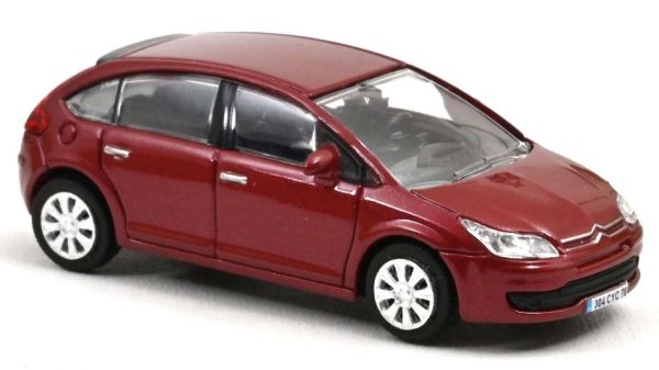 Norev Citroen C4 Berline 2004 rot 1:87