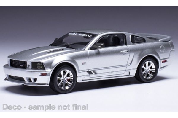 IXO Models CLC535 Ford Mustang Saleen (S281) Hellcat metallic grau 2005 Maßstab 1:43 Modellauto