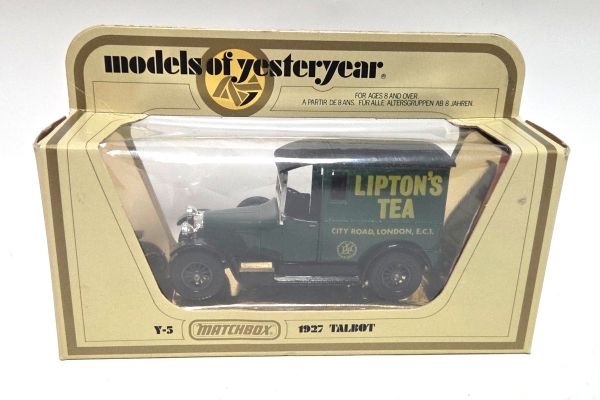gebraucht! Matchbox Y-5 Talbot Van 1927 Lipton Tea 1:47 - fast wie neu mit BOX