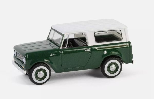 Greenlight 39150-B Harvester Scout grün metallic 1961 - Vintage Ad Cars 11 Maßstab 1:64