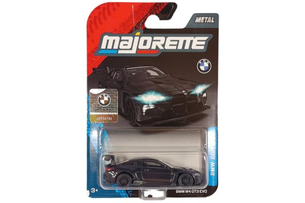 Majorette 8502100004 BMW M4 GT3 Evo dunkelgrau - BMW Edition