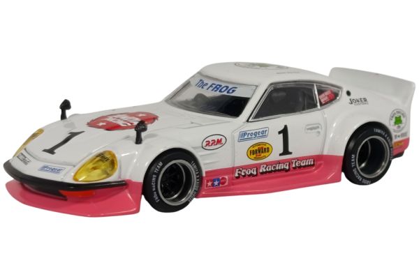 Kaidohouse 263 Nissan Fairlady Z Tamiya x Kaido House The Frog V1 1969 weiss/pink 1:64