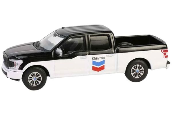 Greenlight 41175-F Ford F-150 XL schwarz/weiss 2019 - Chevron Special Edition 1, 1:64
