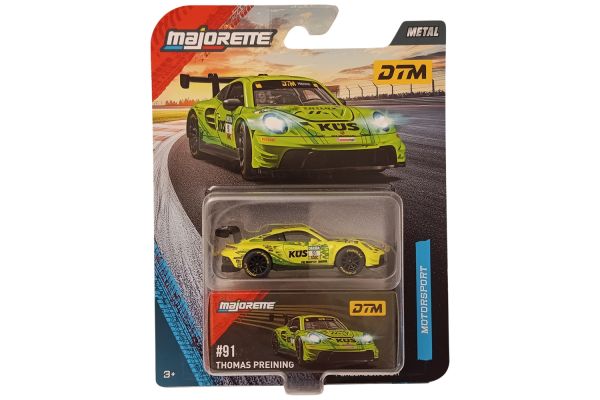 Majorette Porsche 911 GT3 R #91 Preining gelb