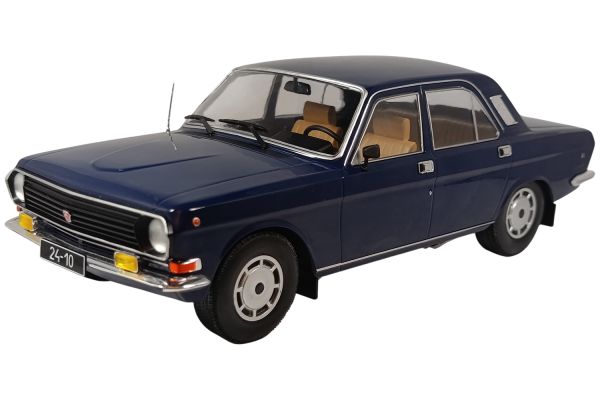 Modelcar Wolga M24-10 1985 dunkelblau 1:18