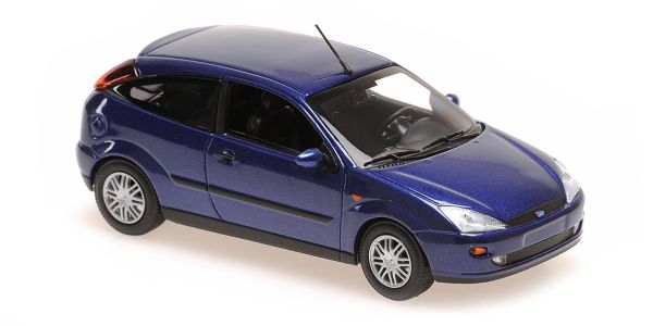 Maxichamps 940087000 Ford Focus blau metallic 1998 Maßstab 1:43 Modellauto