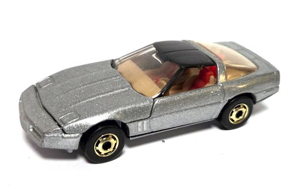 gebraucht! Hot Wheels Chevrolet Corvette C4 silber 1980 - fast wie neu