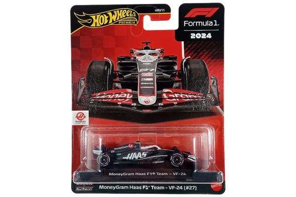Hot Wheels HRV11-JBM22 MoneyGram Haas VF-24 F1 Team #27 - Formel 1 2024