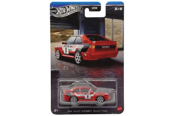 Hot Wheels GRT01-JKY19 Audi Sport Quattro 1984 rot - Audi Series 5/5