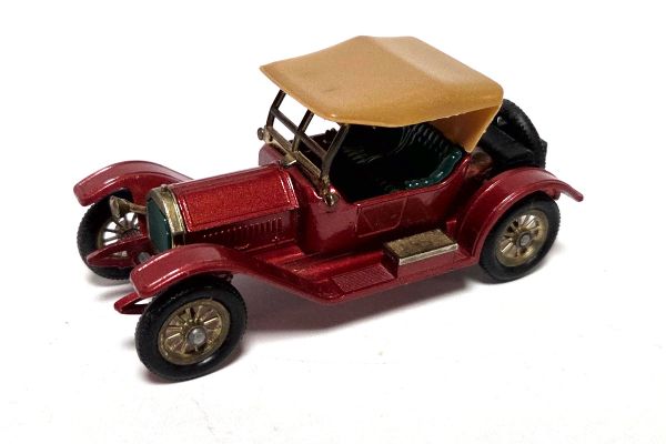 gebraucht! Matchbox Y-8 Stutz rot metallic 1914 Maßstab ca. 1:48 - neuwertig in Box
