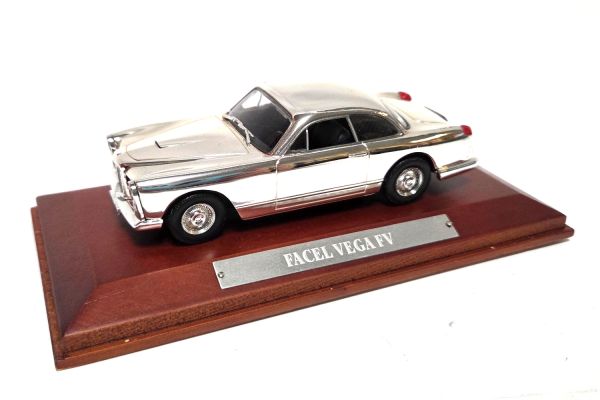 gebraucht! Atlas 7687121 Facel Vega FV chrome 1:43 - fast wie neu