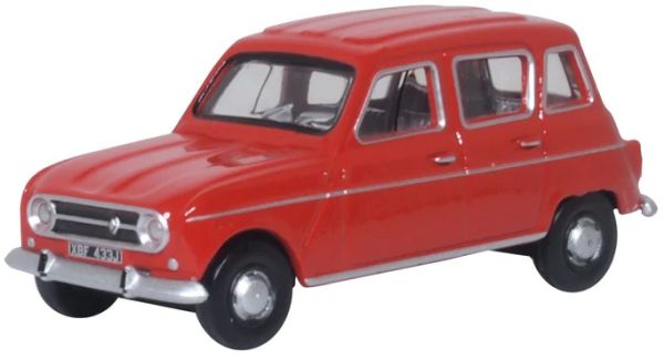 Oxford 76RN002 Renault 4 rot Maßstab 1:76 Modellauto