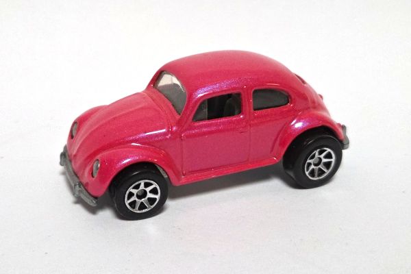gebraucht! Hot Wheels VW Käfer 1988 Volkswagen Beetle rosa metallic - fast wie neu
