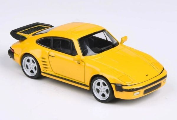 Para64 55541 Porsche RUF BTR Blossom Yellow 1986 (LHD) Maßstab 1:64 Modellauto