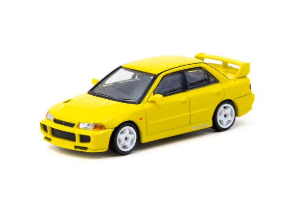 Tarmac Mitsubishi Lancer GSR Evolution III gelb 1:64