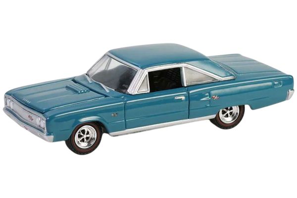 Greenlight 28160-C Dodge Coronet R/T Hemi türkis 1967 - Anniversary 1:64