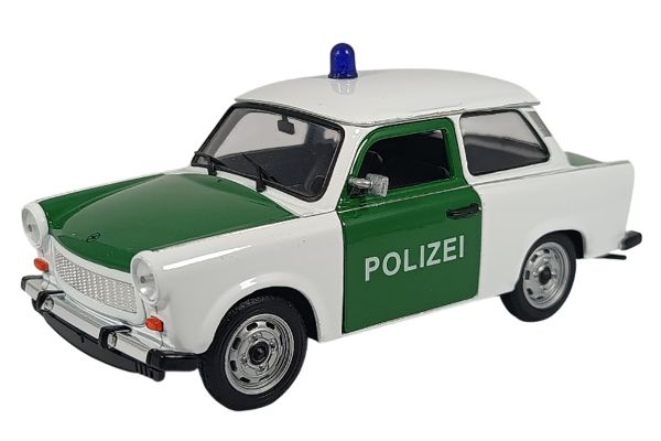 Welly Trabant 601 Polizei weiss/grün