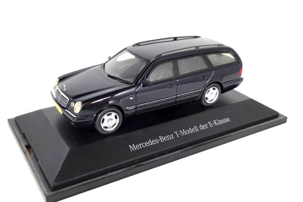 NOS! Herpa Mercedes-Benz E-Klasse T-Modell (S210) schwarz 1:43