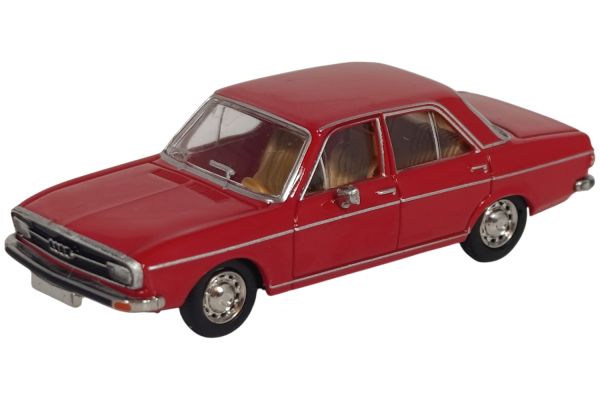 Brekina Audi 100 (C1) 1969 rot 1:87