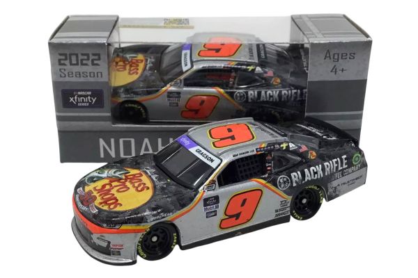 ARC Nascar Chevrolet Camaro #9 Noah Gragson Bass Pro Shops Briston Win 2022 Maßstab 1:64