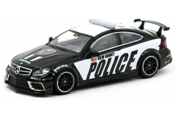 Tarmac Mercedes C63 AMG Police Car 1:64
