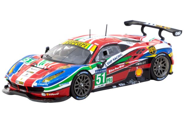 Tarmac Ferrari 488 GTE #51 24h Le Mans 2016 1:64