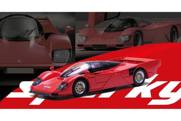 Sparky YO64051 Porsche 1993 Dauer 962 LeMans rot 1:64
