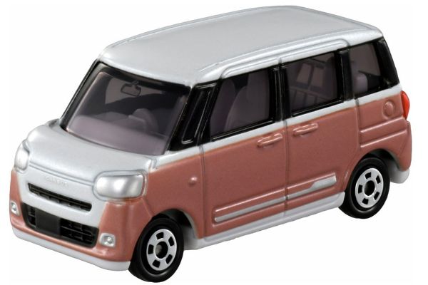 Tomica TO086 Daihatsu Move Canvas hellbraun/weiss Maßstab 1:57