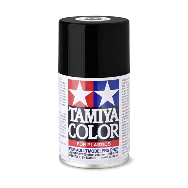Tamiya 85006 Farbe TS-6 Schwarz matt 100ml Spray